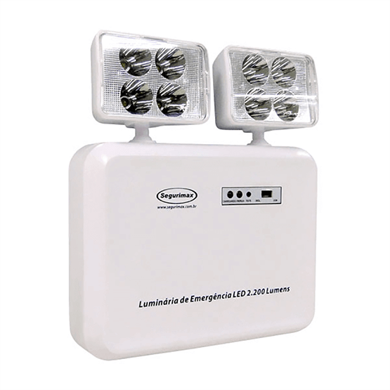 Bloco de Iluminação de Emergência 2x20W c/ Bateria